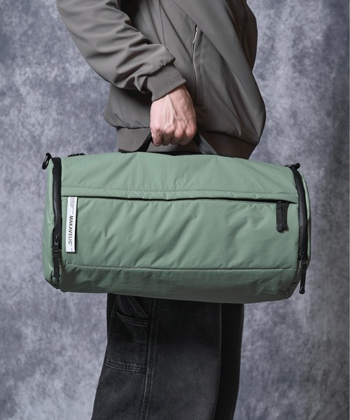 MAKAVELIC（マキャベリック）の「Cloud 3way Boston Bag（ボストンバッグ・メンズ・ダークネイビー/カーキ・ONESIZE）」の16枚目の写真