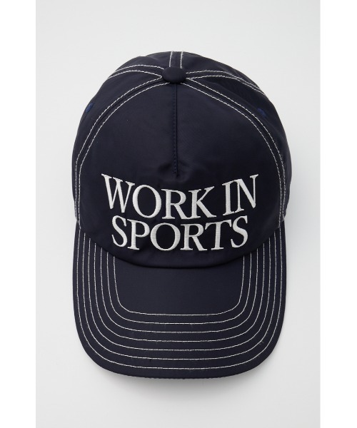 MOUSSY（マウジー）の「SATIN BASEBALL キャップ（キャップ・レディース・ブラウン/ダークネイビー・FREE）」の11枚目の写真