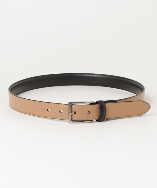 NANO universe（ナノユニバース）の「スプリットレザーベルト 1（ベルト・メンズ・ブラウン/ブラック・FREE）」の9枚目の写真