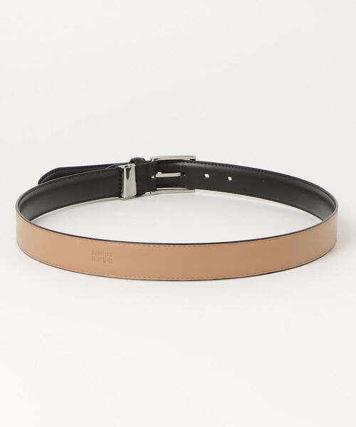 NANO universe（ナノユニバース）の「スプリットレザーベルト 1（ベルト・メンズ・ブラウン/ブラック・FREE）」の10枚目の写真