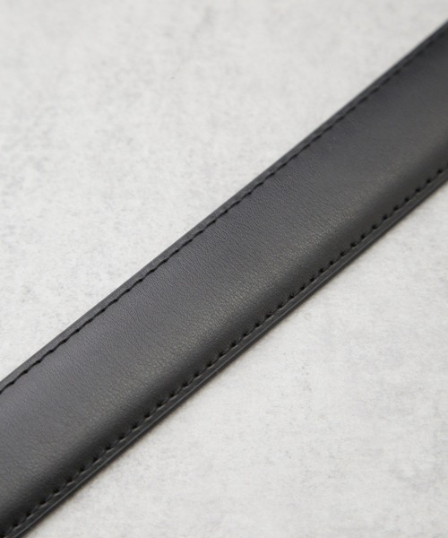 NANO universe（ナノユニバース）の「スプリットレザーベルト 1（ベルト・メンズ・ブラウン/ブラック・FREE）」の5枚目の写真
