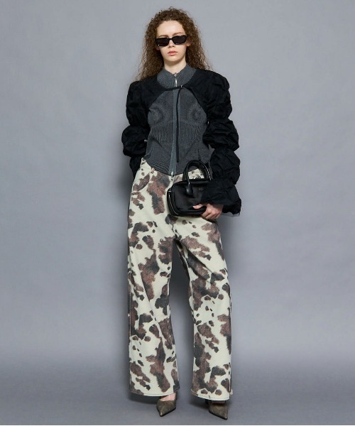 パンツ vaquera WOMENS PRINTED TROUSER WOVEN vaquera WOMENS PRINTED TROUSER WOVEN