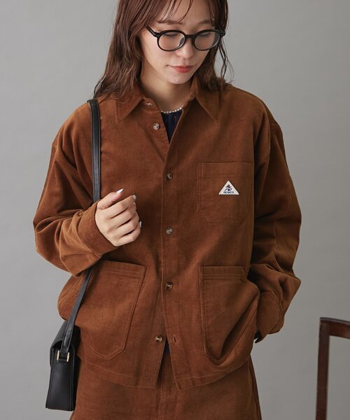 セール】【セットアップ対応】【GEVACO】コーデュロイシャツジャケット セール】【セットアップ対応】【GEVACO】コーデュロイシャツジャケット