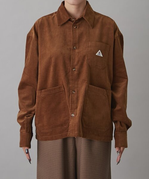 セール】【セットアップ対応】【GEVACO】コーデュロイシャツジャケット
