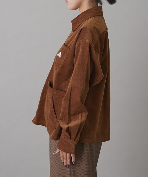 セール】【セットアップ対応】【GEVACO】コーデュロイシャツジャケット