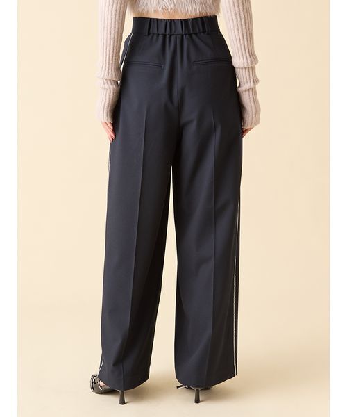 LILY BROWN（リリーブラウン）の「ハートチャームサイドラインパンツ（その他パンツ・レディース・グレー/ブラウン/ネイビー・0/1）」の10枚目の写真