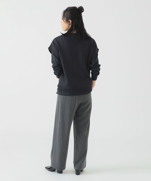 B:MING by BEAMS（ビーミングバイビームス）の「ワイドベルト パンツ（その他パンツ・レディース・ベージュ/ブラウン系その他3/チャコールグレー・MEDIUM/SMALL）」の16枚目の写真