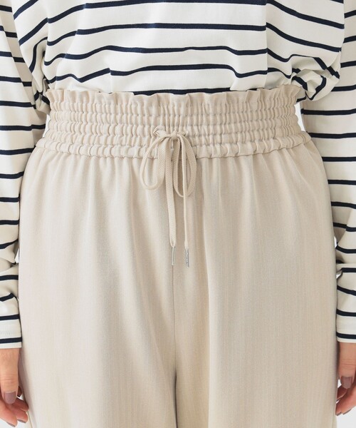 B:MING by BEAMS（ビーミングバイビームス）の「ワイドベルト パンツ（その他パンツ・レディース・ベージュ/ブラウン系その他3/チャコールグレー・MEDIUM/SMALL）」の12枚目の写真