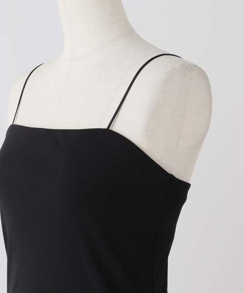 IENA（イエナ）の「《追加5》バックデザインブラキャミソール（Tシャツ/カットソー・レディース・ブラック/ホワイト・FREE）」の6枚目の写真