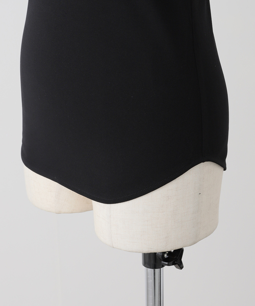 IENA（イエナ）の「《追加5》バックデザインブラキャミソール（Tシャツ/カットソー・レディース・ブラック/ホワイト・FREE）」の8枚目の写真