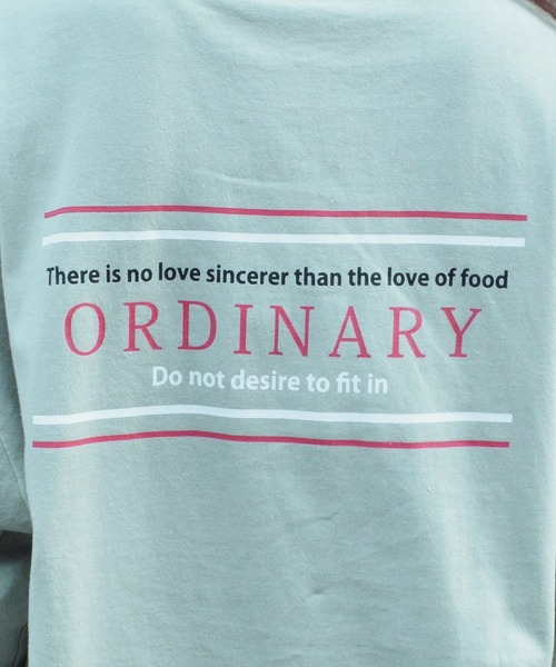 spiritoso(スピリトーゾ)の「【spiritoso】ORDINARYプリントTシャツ(Tシャツ/カットソー・レディース・オリーブ/オフホワイト・FREE)」の12枚目の写真