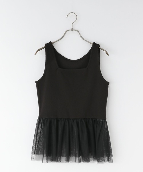 LOWRYS FARM（ローリーズファーム）の「アソートレイヤードタンク 587848（タンクトップ・レディース・ブラック系その他/ホワイト系その他/ホワイト/ブラック・FREE）」の19枚目の写真