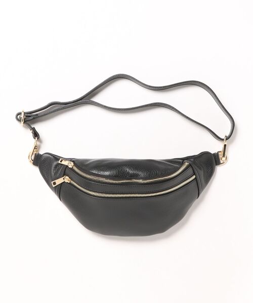⭐︎美品⭐︎AULENTTI ボディバッグ 黒 レザー ⭐︎美品⭐︎AULENTTI ボディバッグ 黒 レザー AULENTTI