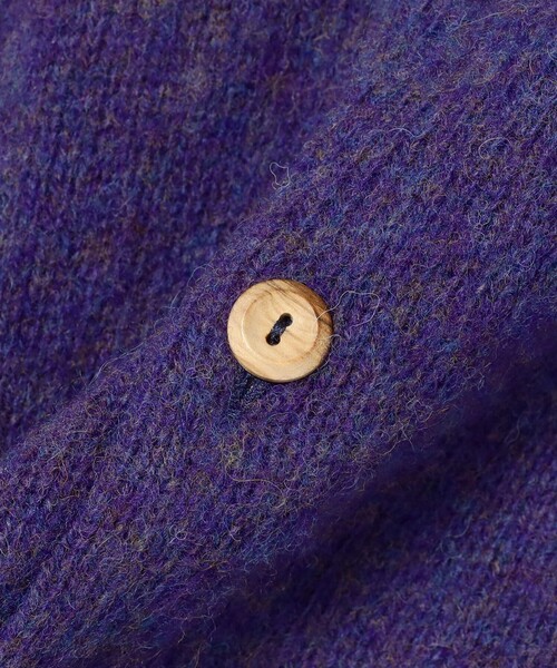 BEAMS BOY(ビームスボーイ)の「【別注】Nor’Easterly / シェットランド シャギー カーディガン 25F(カーディガン/ボレロ・レディース・パープル系その他/ブルー/グレー/ブラウン系その他/レッド/ピンク・ONE SIZE)」の12枚目の写真