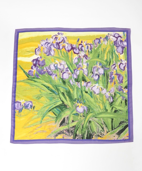 mysty woman(ミスティウーマン)の「アソートフラワースカーフ 601290(その他ヘアアクセサリー・レディース・オレンジ/イエロー・FREE)」の8枚目の写真