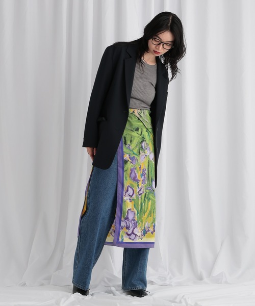 mysty woman(ミスティウーマン)の「アソートフラワースカーフ 601290(その他ヘアアクセサリー・レディース・オレンジ/イエロー・FREE)」の18枚目の写真