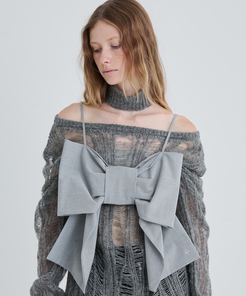 SORIN Big Ribbon Bustier/ビッグリボンビスチェ グレー WEB限定カラー】Big Ribbon Bustier/ビッグリボンビスチェ（ベア