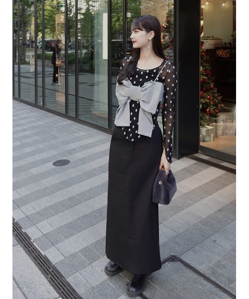 WEB限定カラー】Big Ribbon Bustier/ビッグリボンビスチェ（その他