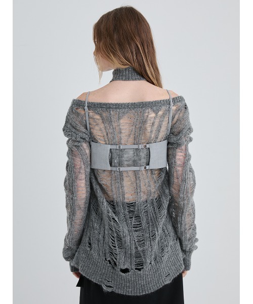 SORIN Big Ribbon Bustier/ビッグリボンビスチェ グレー SORIN（ソリン ）の「【WEB限定カラー】Big Ribbon Bustier