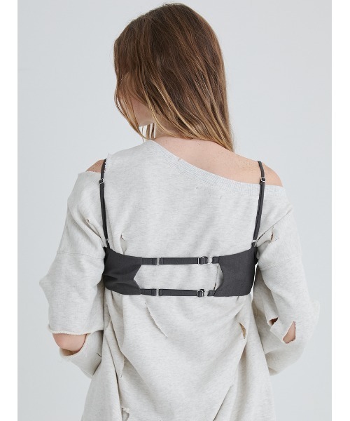 SORIN Big Ribbon Bustier/ビッグリボンビスチェ グレー WEB限定カラー】Big Ribbon Bustier/ビッグリボンビスチェ