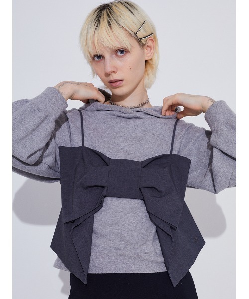 SORIN ビスチェ Ribbon Denim Bustier/リボンデニムビスチェ（ベスト）｜SORIN