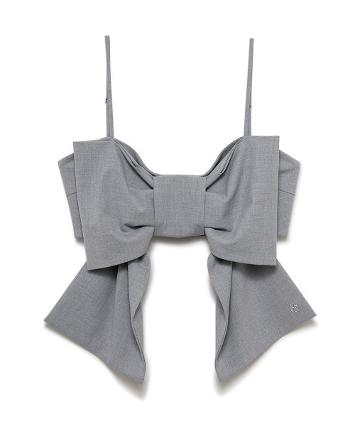 SORIN Big Ribbon Bustier/ビッグリボンビスチェ グレー SORIN（ソリン ）の「【WEB限定カラー】Big Ribbon Bustier