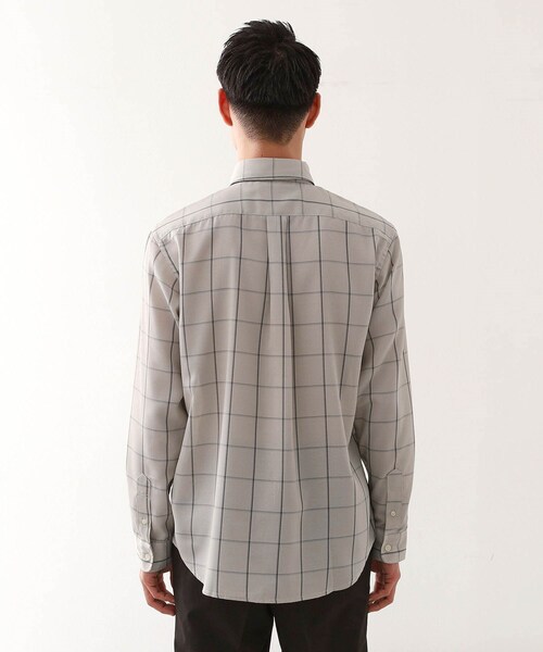 THE SHOP TK (ザ ショップ ティーケー )の「ドレスクールシャツ 【イージーケア/通気性/速乾】(ビジネスシャツ・メンズ・ライトグレー系1/モスグリーン系1・02/03/04)」の13枚目の写真