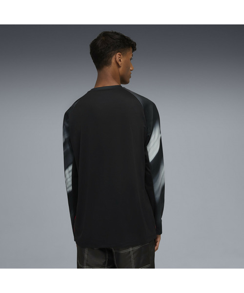 PUMA(プーマ)の「PUMA プーマ メンズ モータースポーツ F1 ライフスタイル レーシング 長袖(Tシャツ/カットソー・メンズ・グリーン系その他7/ブラック・X-LARGE/X-SMALL/MEDIUM/SMALL/LARGE)」の3枚目の写真