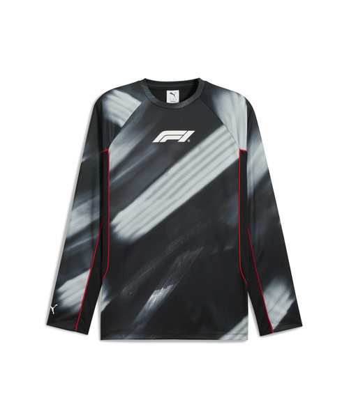 PUMA(プーマ)の「PUMA プーマ メンズ モータースポーツ F1 ライフスタイル レーシング 長袖(Tシャツ/カットソー・メンズ・グリーン系その他7/ブラック・X-LARGE/X-SMALL/MEDIUM/SMALL/LARGE)」の5枚目の写真