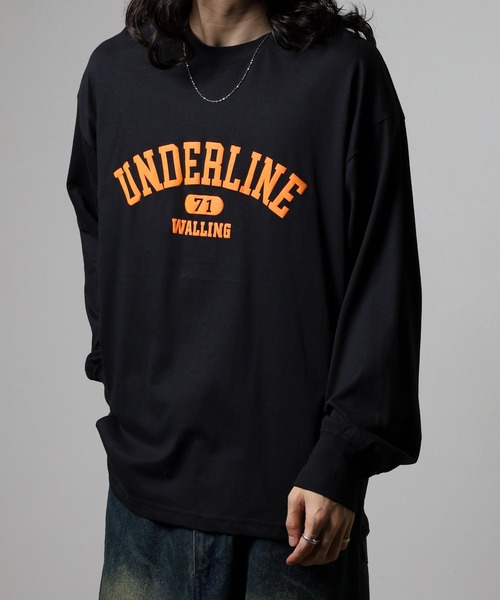 FUNALIVE(ファンアライブ)の「発砲プリント オーバーロンT unisex(Tシャツ/カットソー・メンズ・ブラック系2/ブラック系1/ホワイト系1/オートミール/チャコール/杢グレー/ベージュ/オフホワイト/チャコールグレー/ブラック・L/M/XL)」の12枚目の写真
