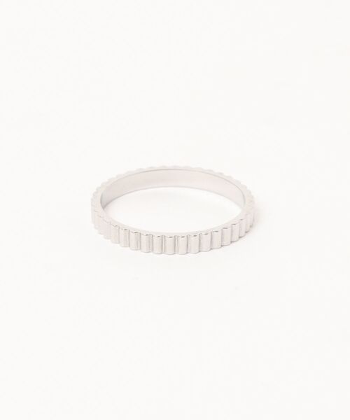 PARKS TOKYO SELECT(パークストウキョウセレクト)の「金属アレルギー対応 サージカルステンレス/316L バーティカルラインステンレスリング(リング・レディース・ゴールド/シルバー・14号/17号/19号/12号)」の12枚目の写真