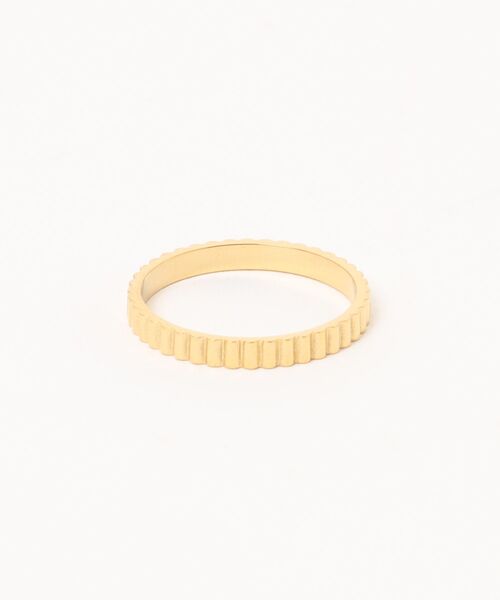 PARKS TOKYO SELECT(パークストウキョウセレクト)の「金属アレルギー対応 サージカルステンレス/316L バーティカルラインステンレスリング(リング・レディース・ゴールド/シルバー・14号/17号/19号/12号)」の13枚目の写真
