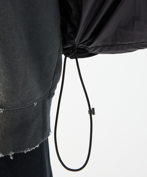 upperhights（アッパーハイツ）の「【upper hights / アッパーハイツ】Chur BIGシルエット ダウンベスト / ユニセックス /撥水 /高密度サテン（ダウンベスト・メンズ・ブラック/グレー・フリー）」の17枚目の写真