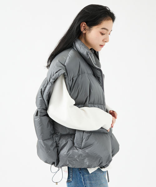 upper hights / アッパーハイツ】Chur BIGシルエット ダウンベスト