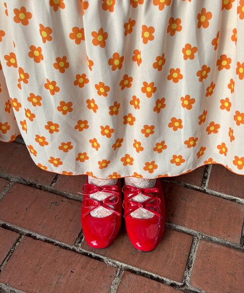 HELLO.SANFRANCISCO(ハローサンフランシスコ)の「(hima企画)【HELLO.SANFRANCISCO】ビスチェ付きマルチウェイキャミワンピ(ワンピース・レディース・グリーン/レッド/オレンジ・ONE SIZE)」の7枚目の写真