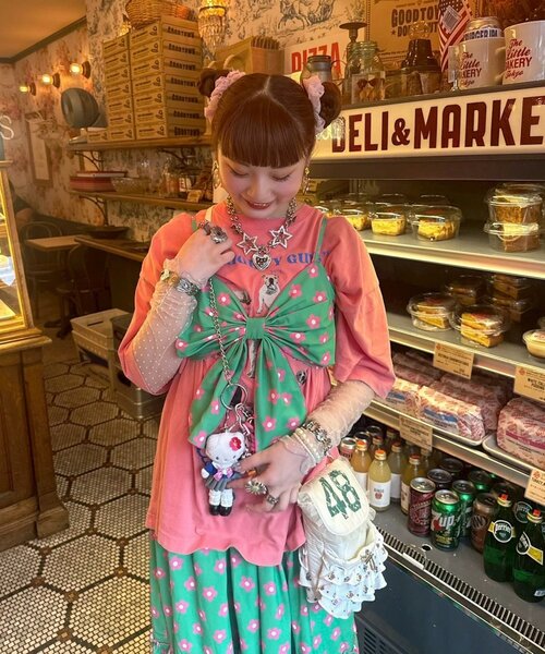 hima企画)【HELLO.SANFRANCISCO】ビスチェ付きマルチウェイキャミ