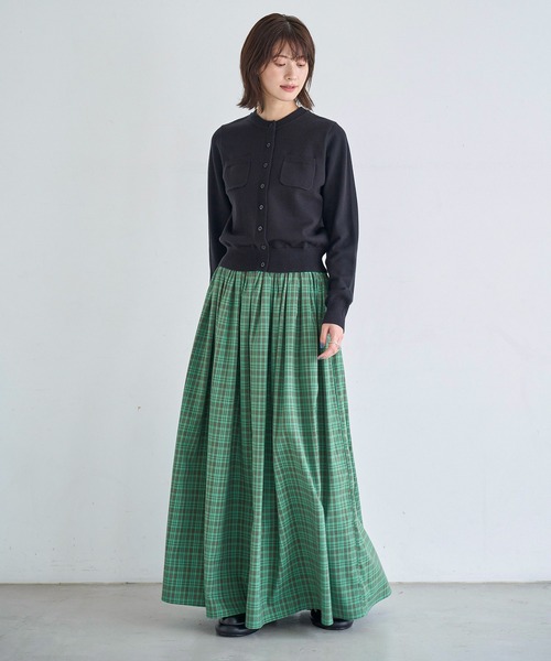 meilmada（メイルマダ）の「ポケットニットカーディガン（カーディガン/ボレロ・レディース・ブルー/グレー/ブラック/グリーン/ピンク・FREE）」の16枚目の写真