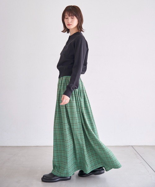 meilmada（メイルマダ）の「ポケットニットカーディガン（カーディガン/ボレロ・レディース・ブルー/グレー/ブラック/グリーン/ピンク・FREE）」の17枚目の写真