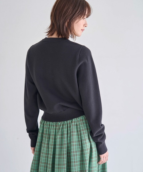 meilmada（メイルマダ）の「ポケットニットカーディガン（カーディガン/ボレロ・レディース・ブルー/グレー/ブラック/グリーン/ピンク・FREE）」の15枚目の写真