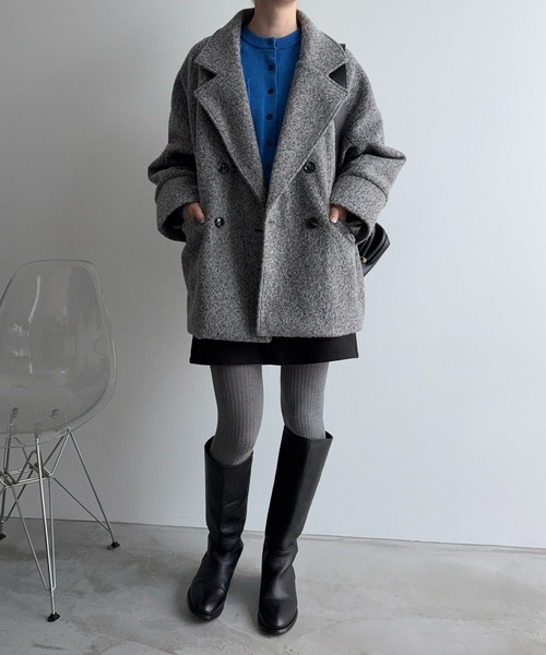 ポケットニットカーディガン（カーディガン/ボレロ）｜meilmada