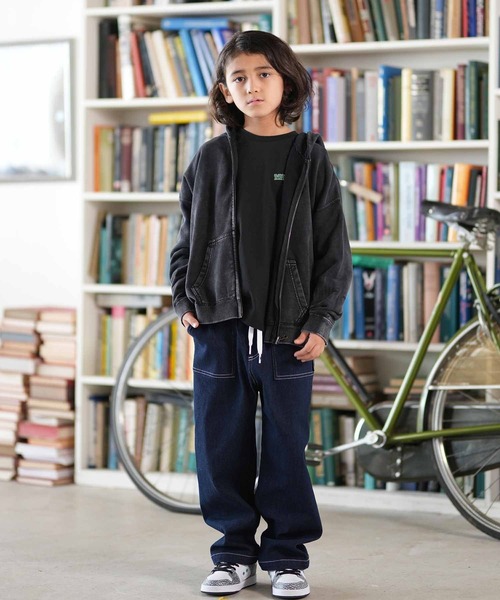 IDA ジップパーカー DC/ディーシー 25 KD HIDDEN ZH キッズ ジップアップ パーカー