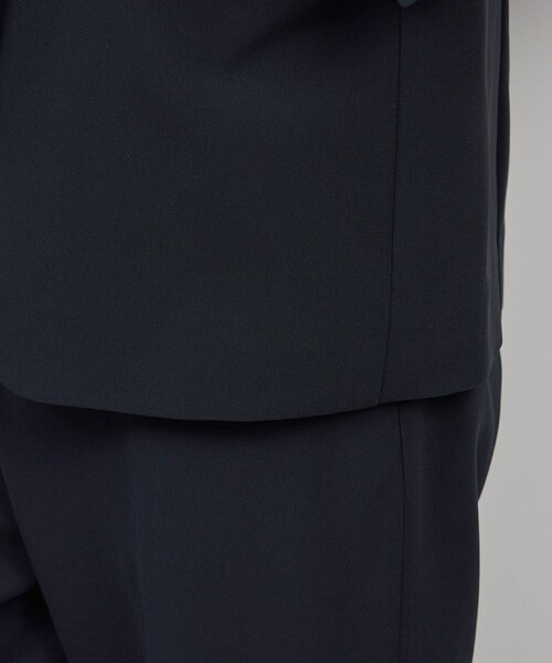 ROPE'(ロペ)の「トリアセダブルクロス Vネックジャケット/イージーケア・セットアップ対応・25AW(ノーカラージャケット・レディース・ネイビー・38/36/40)」の14枚目の写真