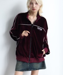 CORPUS TOKYO（コーパス トーキョー）の「【THRASHER/スラッシャー】パイピングベロア トラックジャケット（ジャージ）」