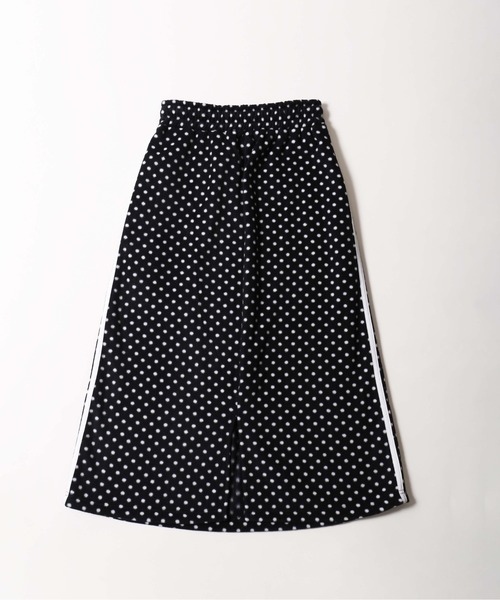 WC(ダブル シー)の「《セットアップ対応★》ドットフリースロングスカート(スカート・レディース・ホワイト/ブラック・FREE)」の19枚目の写真
