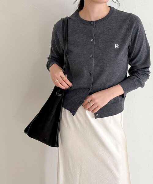 fredy emue(フレディエミュ)の「【VELETTO /ベロット】パイピングスエードトートポーチ付バッグ(トートバッグ・レディース・ブラウン/ブラック・FREE)」の10枚目の写真