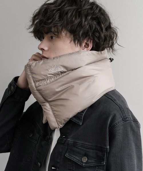 ノースフェイス　ヌプシ　ネックウォーマー　韓国限定スヌード THE NORTH FACE NUPTSE NECK WARMER ワンポイントロゴヌプシネック