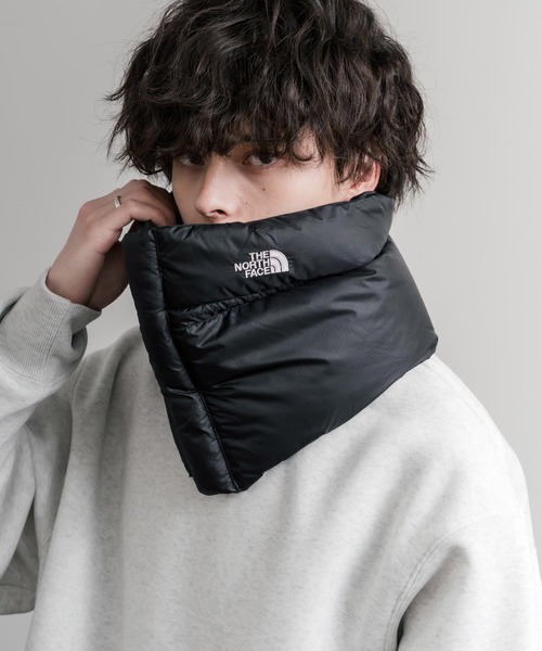ノースフェイス　ヌプシ　ネックウォーマー　韓国限定スヌード THE NORTH FACE NUPTSE NECK WARMER ワンポイントロゴヌプシネック