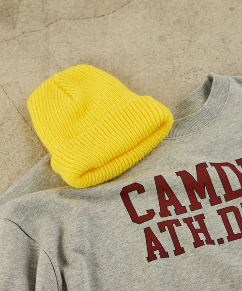 GEORGE'S（ジョージズ）の「FRUIT OF THE LOOM シンプルニットワッチ（ニットキャップ/ビーニー・レディース・イエロー/ネイビー/レッド/グレー/ブルー・FREE）」の4枚目の写真