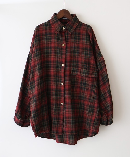 定価¥29,200 セラビ新品❗️シャツ、チェック セール】ビエラBIGチェックシャツ（シャツ/ブラウス）｜SpRay