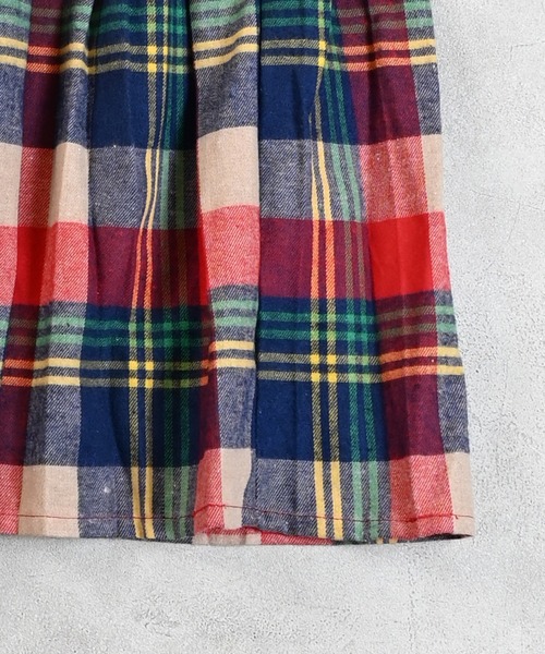 MARKEY'S（マーキーズ）の「チェックプリーツスカート/おとな（スカート・レディース・イエロー系その他/グリーン系その他/レッド系その他・160cm）」の7枚目の写真